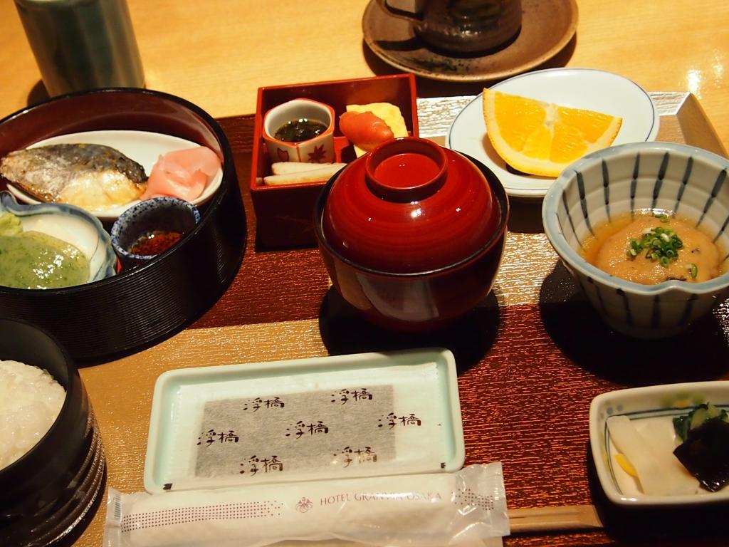 Japanese cuisine Ukihashi Hotel Granvia Osaka